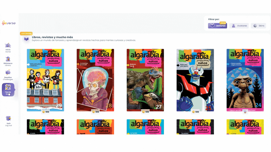 leer reivsta comprada